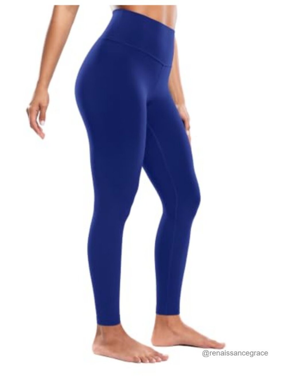 High Waist Yoga Leggings Women 28" Inseam Silky Fabric